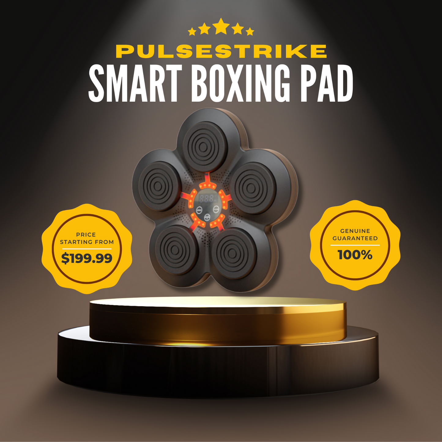 PulseStrike Smart Boxing Pad